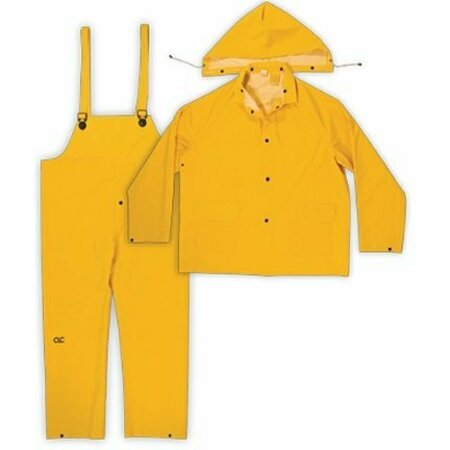 CUSTOM LEATHERCRAFT R101L RAIN SUIT LARGE YL R101LARGE